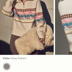 Pilcro Women's Colorful Cowl Neck Sweater